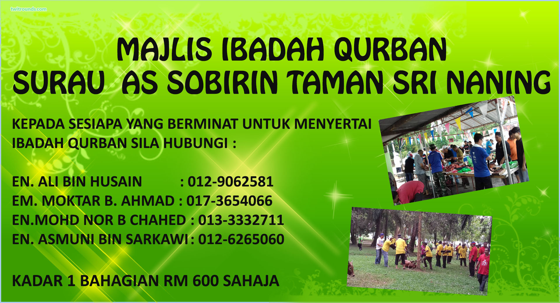 BANNER TAMAN SRI NANING